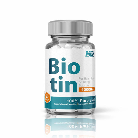 MD Biotin – Hair, Skin & Energy Booster | 60 Softgels