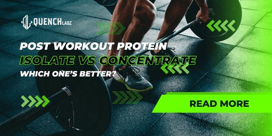 Post Workout Protein: Isolate vs Concentrate – Which One’s Better?