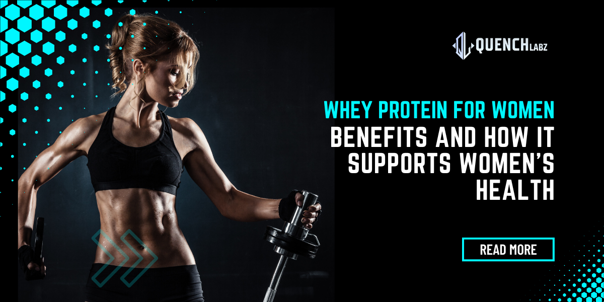 Whey Protein for Women: Benefits and How It Supports Women's Health