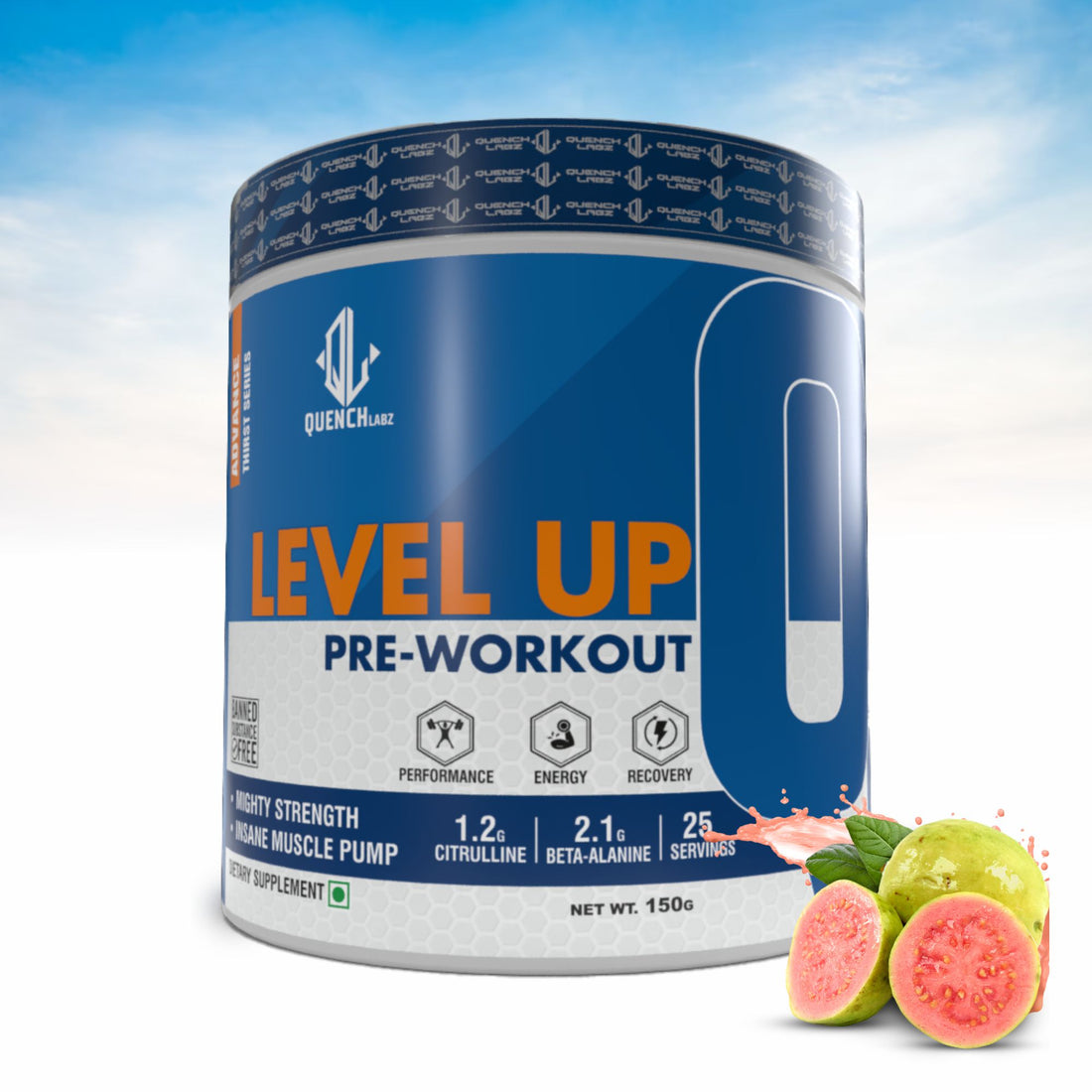 Level up Pre-Workout 150 gm