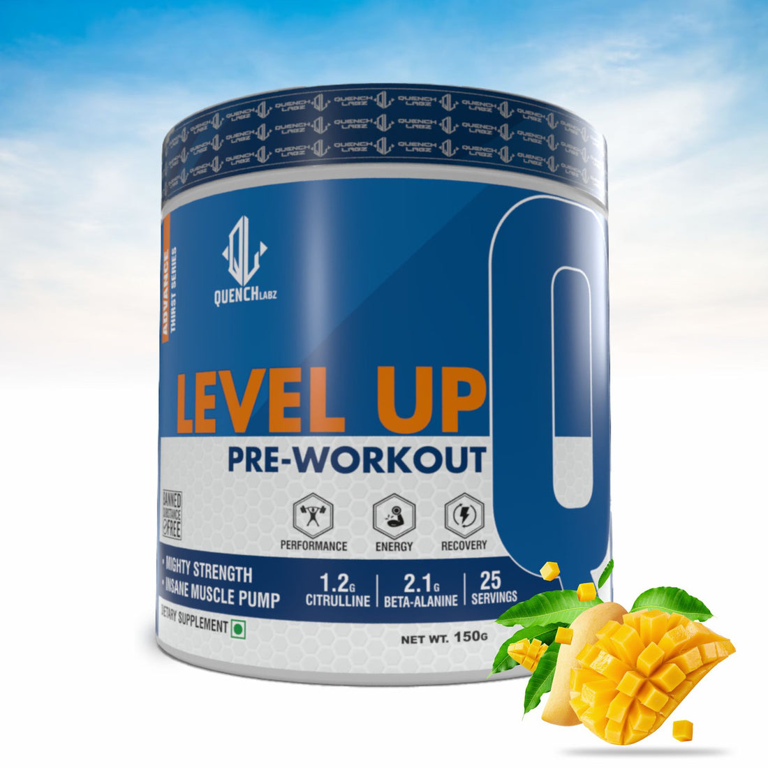 Level up Pre-Workout 150 gm