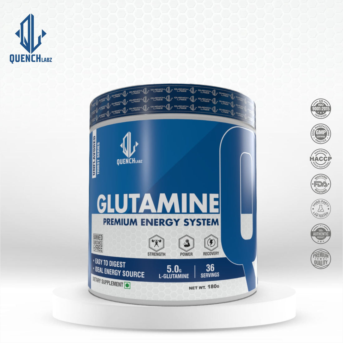 Glutamine 180 gm