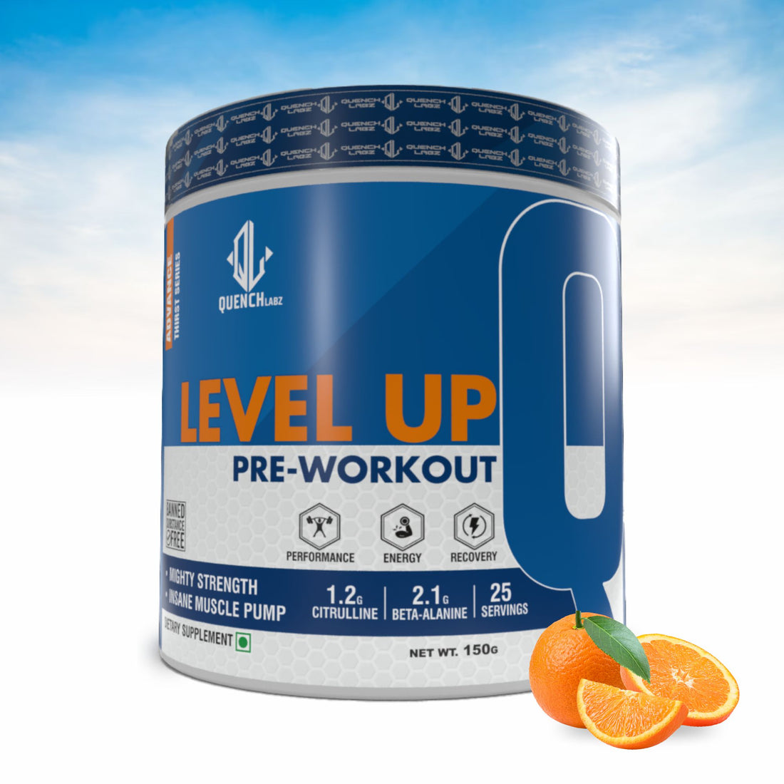 Level up Pre-Workout 150 gm