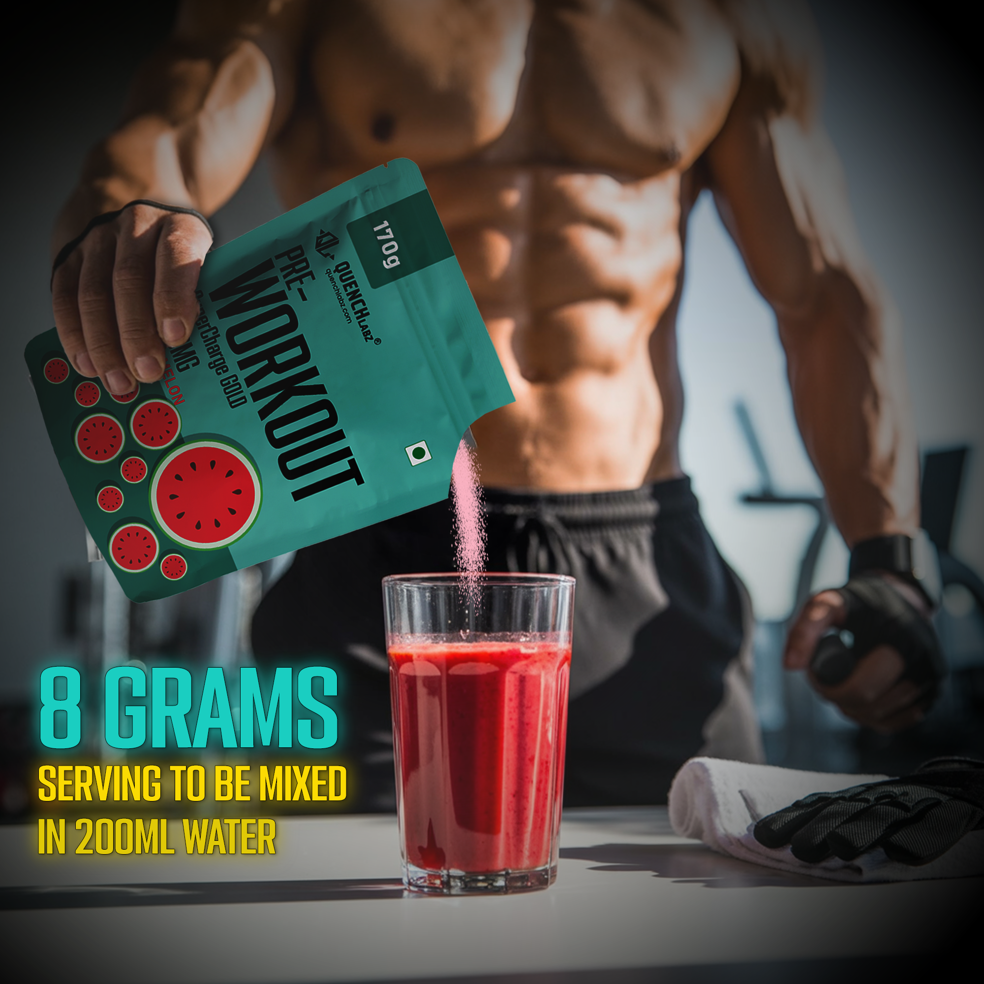 Workout Stack (Pre-Workout 170 Gm + Creatine Flavoured 120 Gm + Creatine Unflavoured 100 Gm)