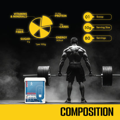 Crucial Whey Protein | Low Carb | 35.5 G Protein