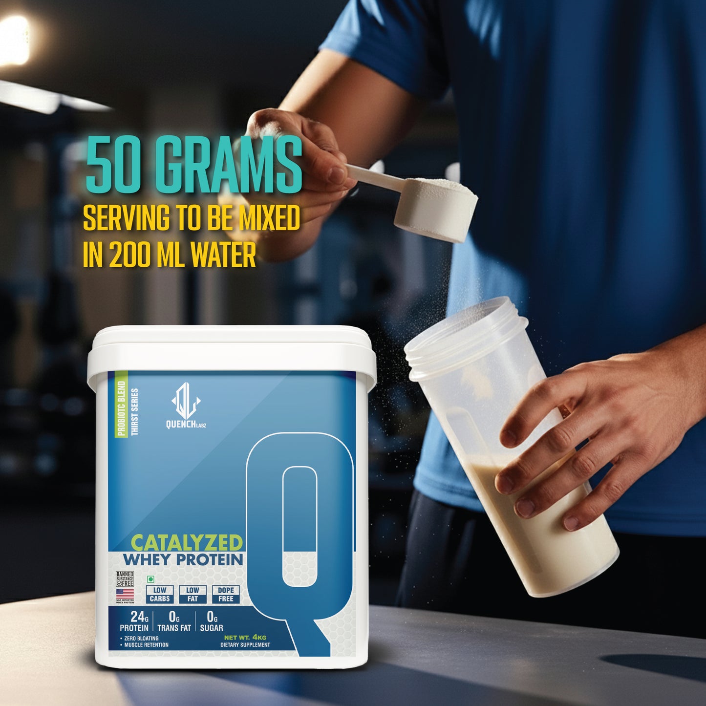 Catalyzed Whey Protein | 24 G Protein