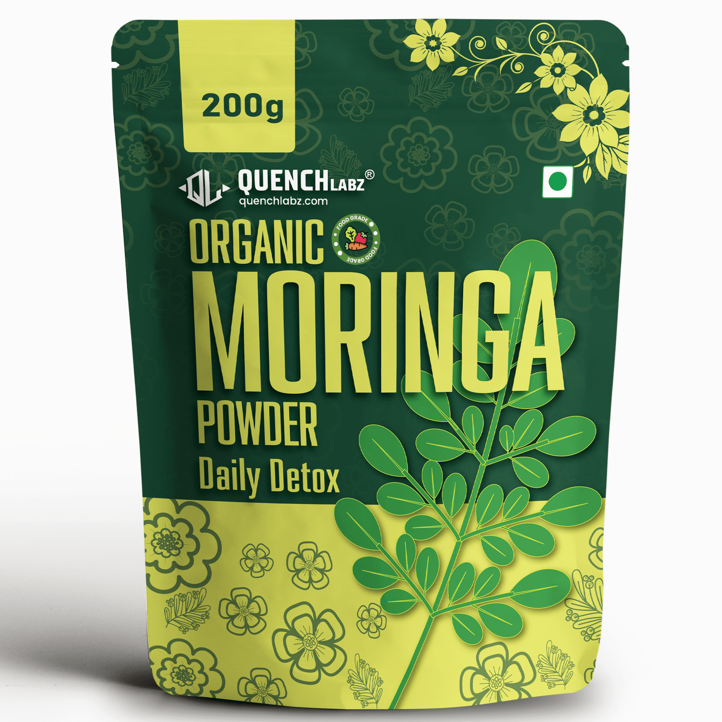 Organic Moringa Powder | Powerhouse of Minerals & Anti Oxidants