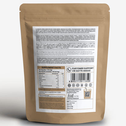 Organic Ashwagandha Powder - Nature's Stress Buster