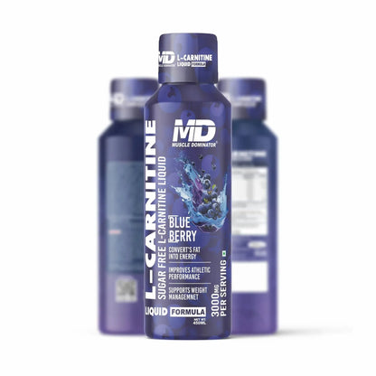 MD L-Carnitine Liquid | 3000 mg L-Carnitine  | 500 mg L-Arginine