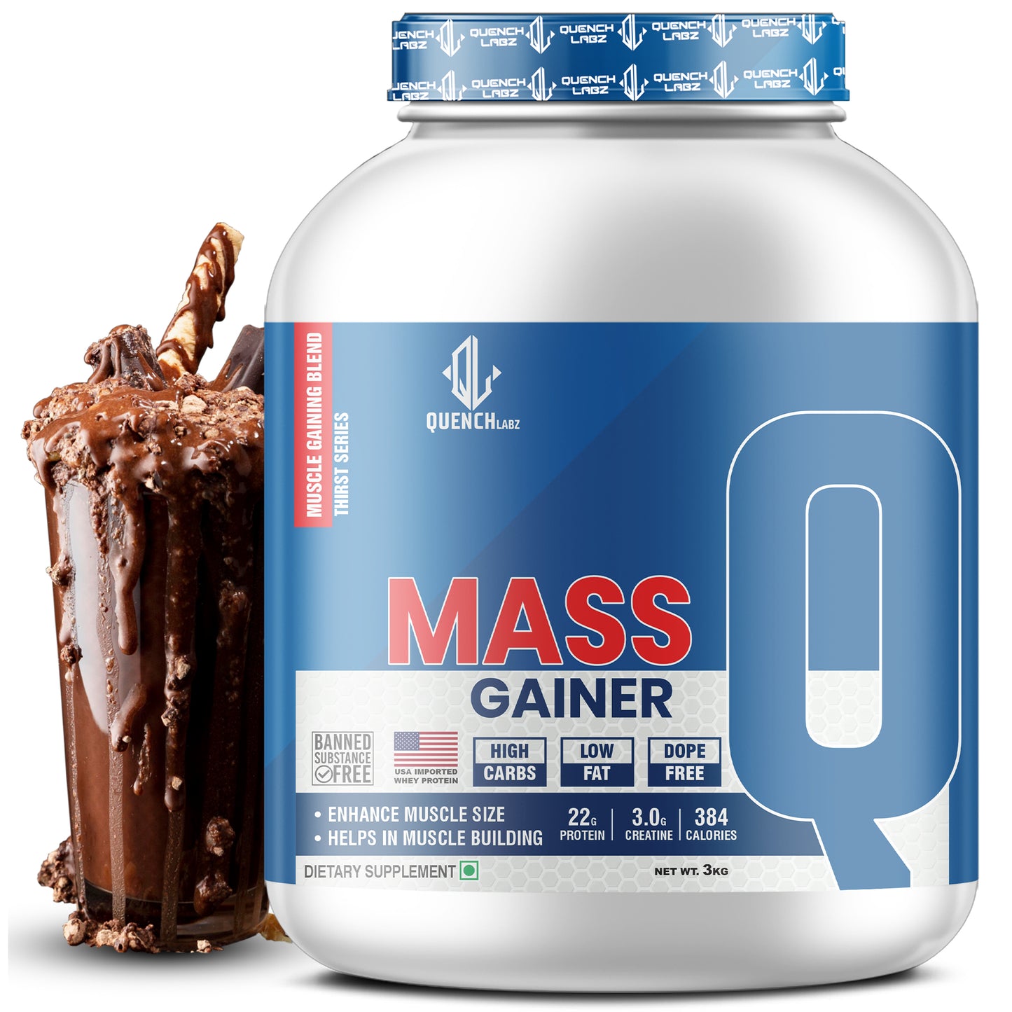 QuenchLabz - Mass Gainer - Unlock Your True Potential