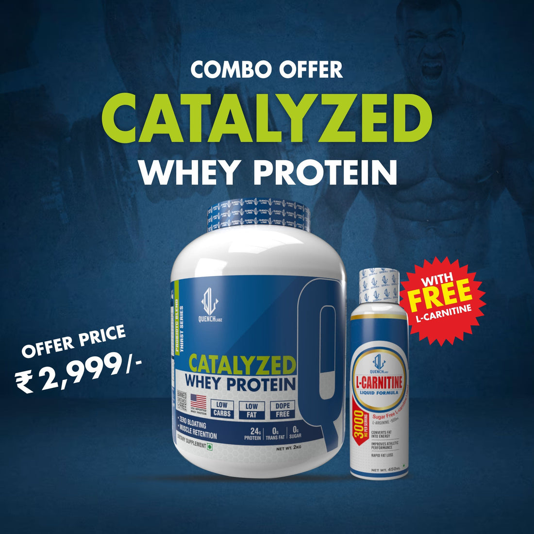 Catalyze Whey + L-Carnitine Liquid 450 ml