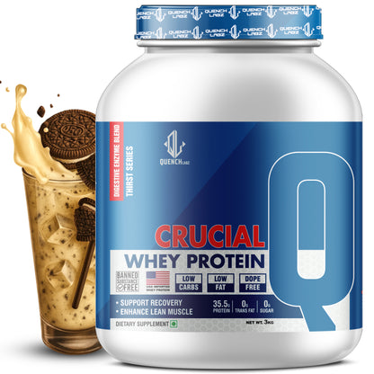 Crucial Whey Protein | Low Carb | 35.5 G Protein