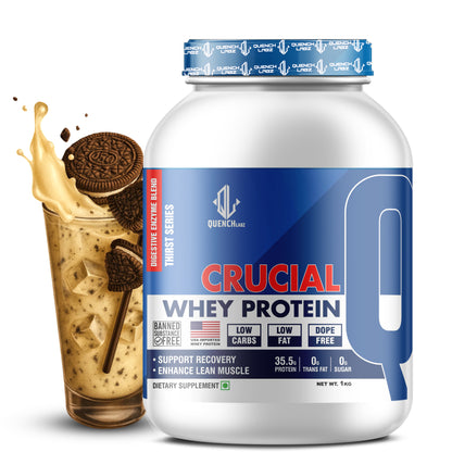 Crucial Whey Protein | Low Carb | 35.5 G Protein
