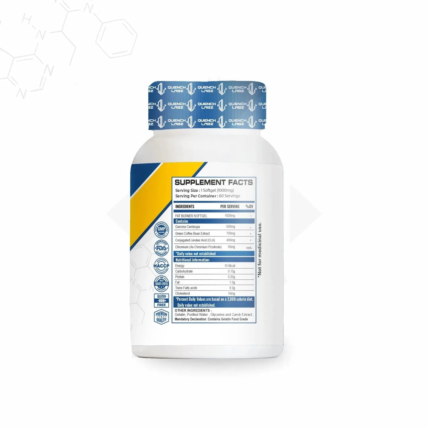 QuenchLabs Fat Burner - Powerful Thermogenic Formula