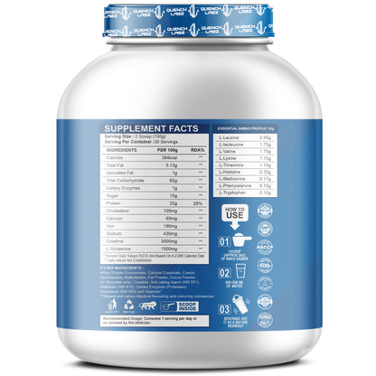 QuenchLabz - Mass Gainer - Unlock Your True Potential