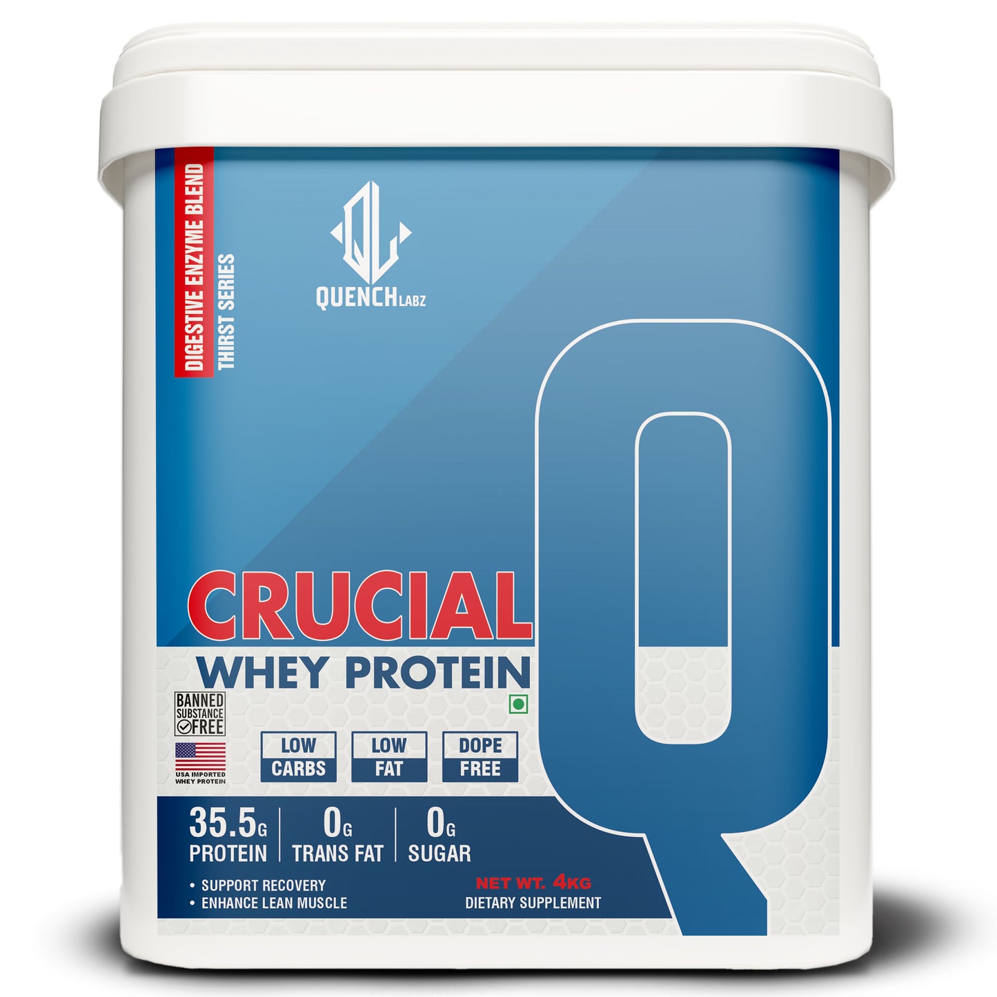 Crucial Whey Protein | Low Carb | 35.5 G Protein