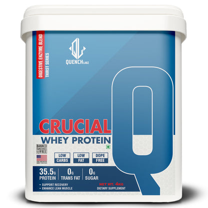 Crucial Whey Protein | Low Carb | 35.5 G Protein