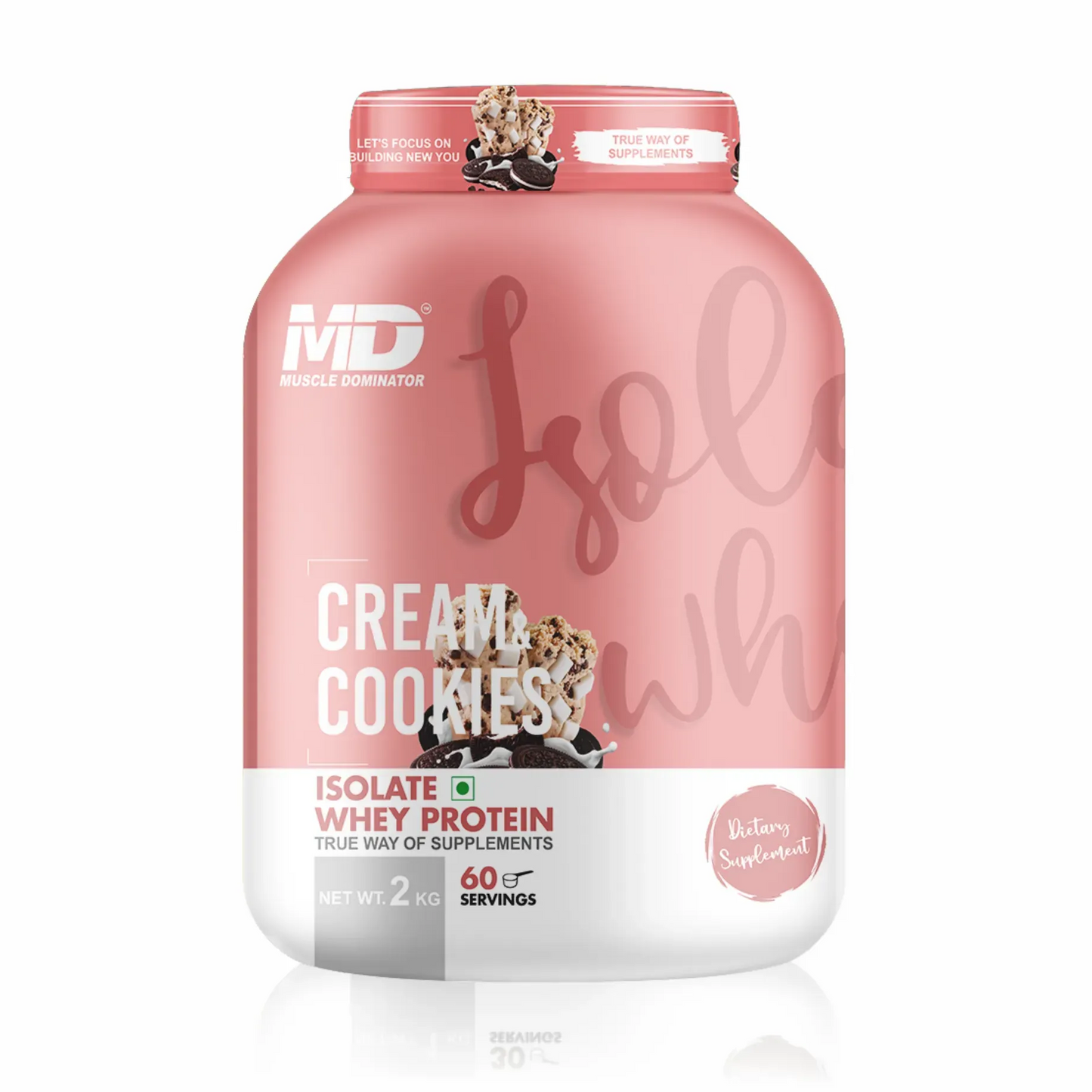 MD Isolate Whey Protein | 28 G Protein | 6 G BCAA