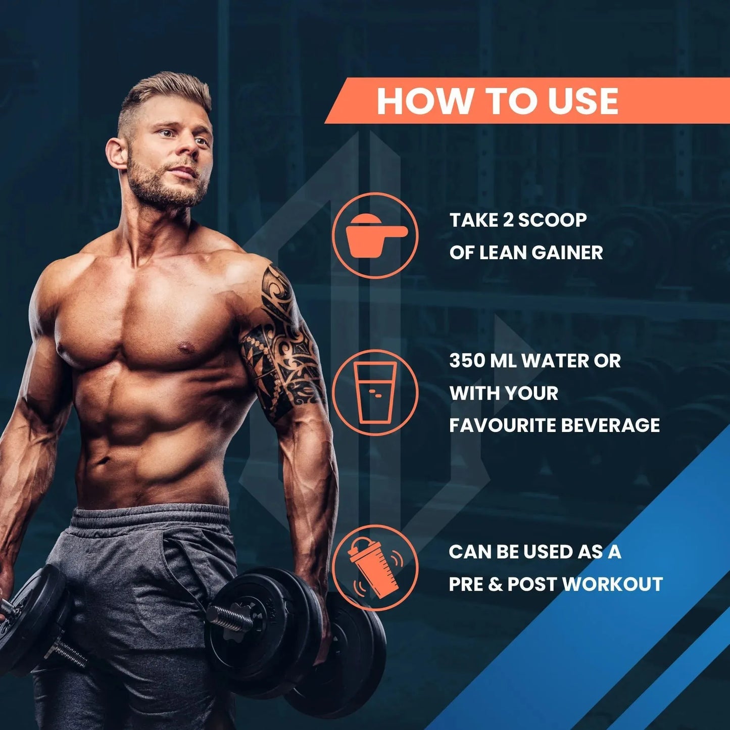 how to use lean gainer