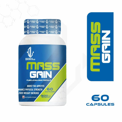 QuenchLabz - Mass Gain Capsules - Natural Ayurvedic Formula