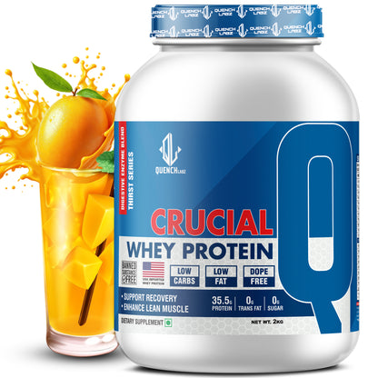 Crucial Whey Protein | Low Carb | 35.5 G Protein