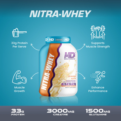 Nitra Whey Protein Kulfi Flavor