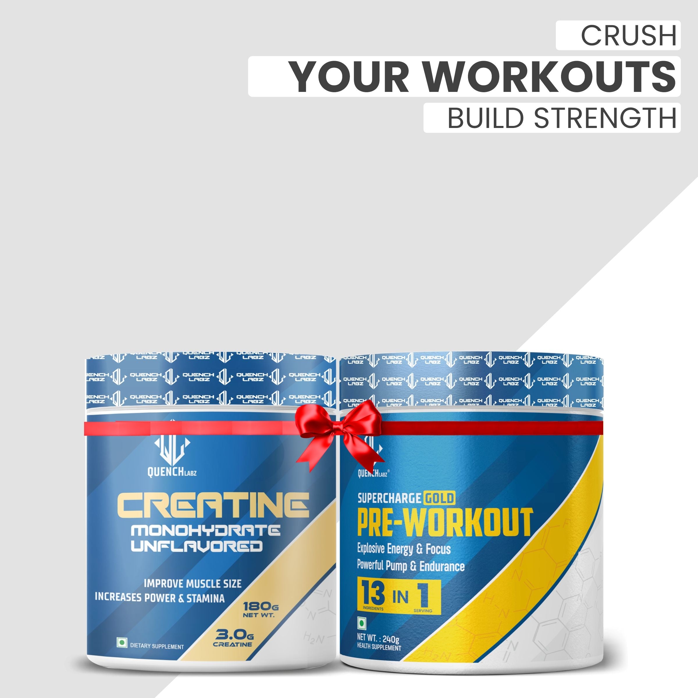Pre-Workout 240 Gm + Creatine Monohydrate 180 Gm