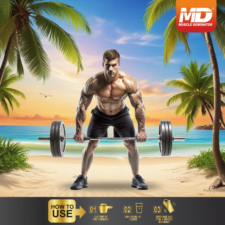 MD Mad-Wrath Unbeaten Pre-Workout | 3.5g Beta-Alanine | 2g L-Citrulline | 30 Serving - Quenchlabz