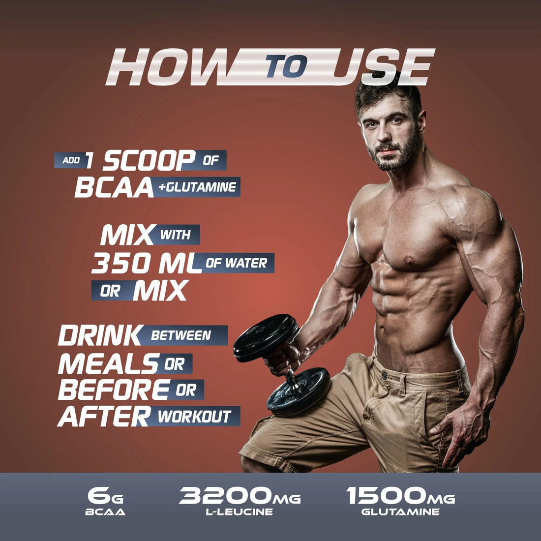 MD Regenerate BCAA + Glutamine 400 Gm