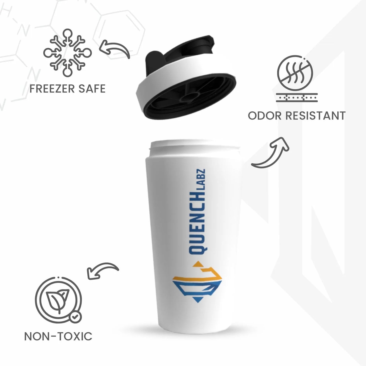 هزاز من الفولاذ المقاوم للصدأ - هزاز رياضي عالي الجودة ومتين