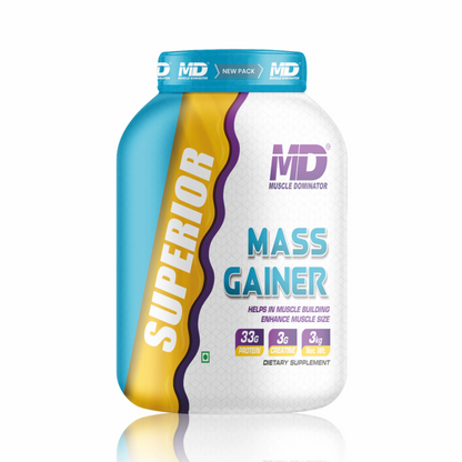 MD Superior Mass Gainer | 33 G Protein | 3 G Creatine