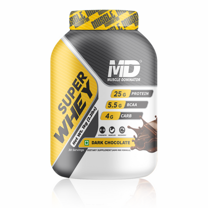 Super Whey Protein | 25 G Protein | 5.5 G BCAA | 4 G Carb