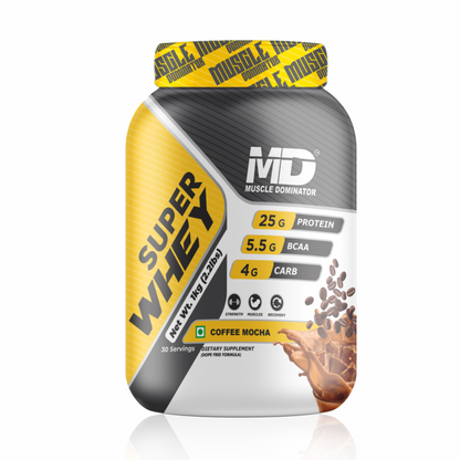 Super Whey Protein | 25 G Protein | 5.5 G BCAA | 4 G Carb