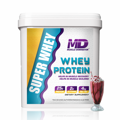 Super Whey Protein | 25 G Protein | 5.5 G BCAA | 4 G Carb