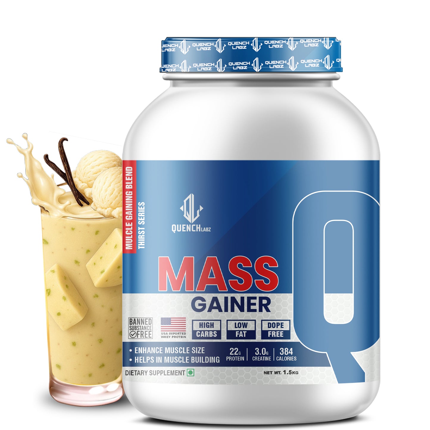 QuenchLabz - Mass Gainer - Unlock Your True Potential