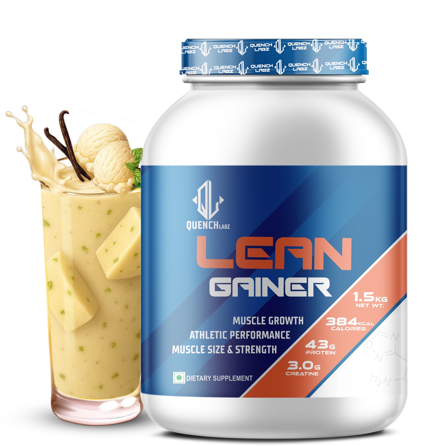 QuenchLabz - Lean Gainer - Quench your Lean Muscle