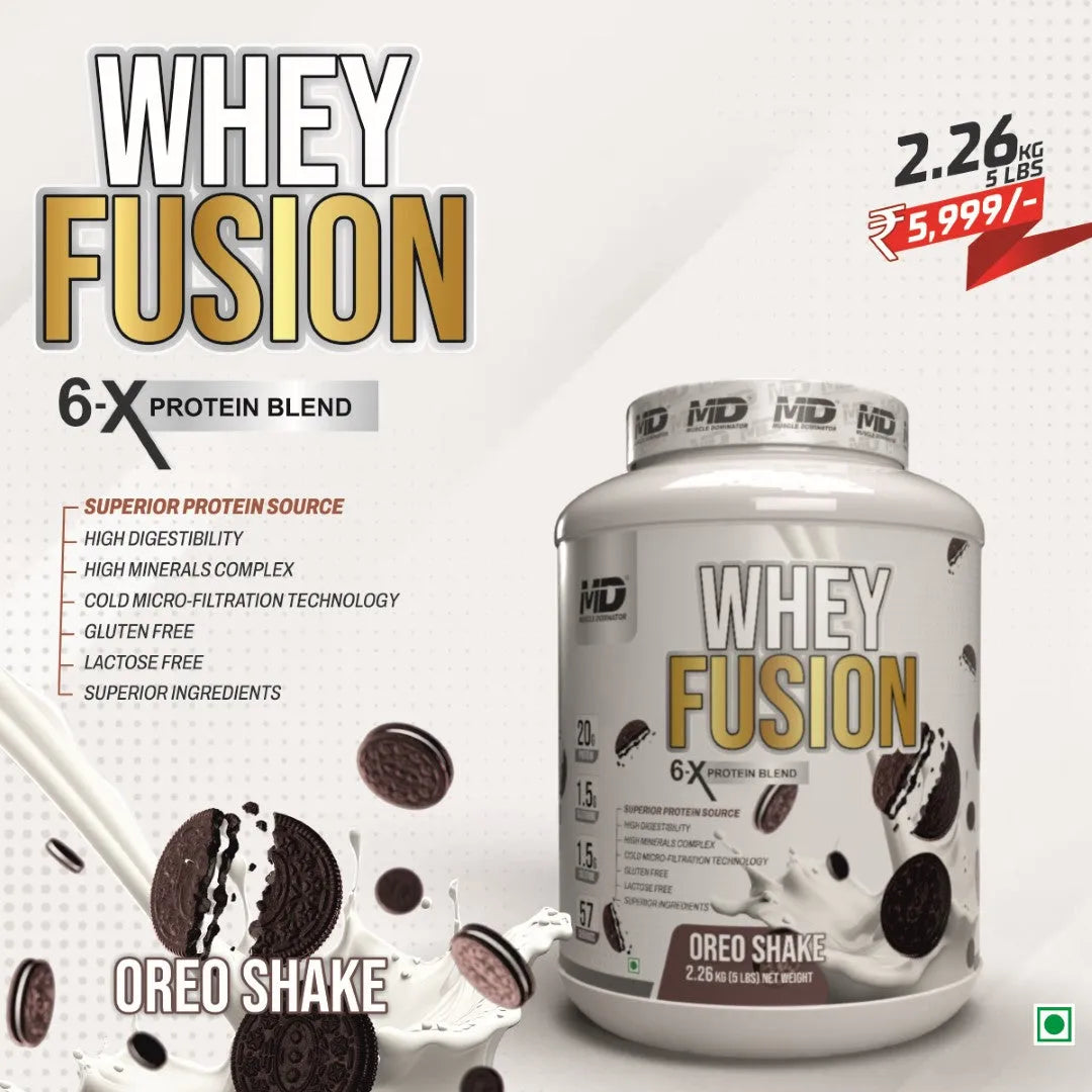 MD Whey Fusion | 20G Protein | 1.5G Glutamine | 1.5G Creatine - Quenchlabz