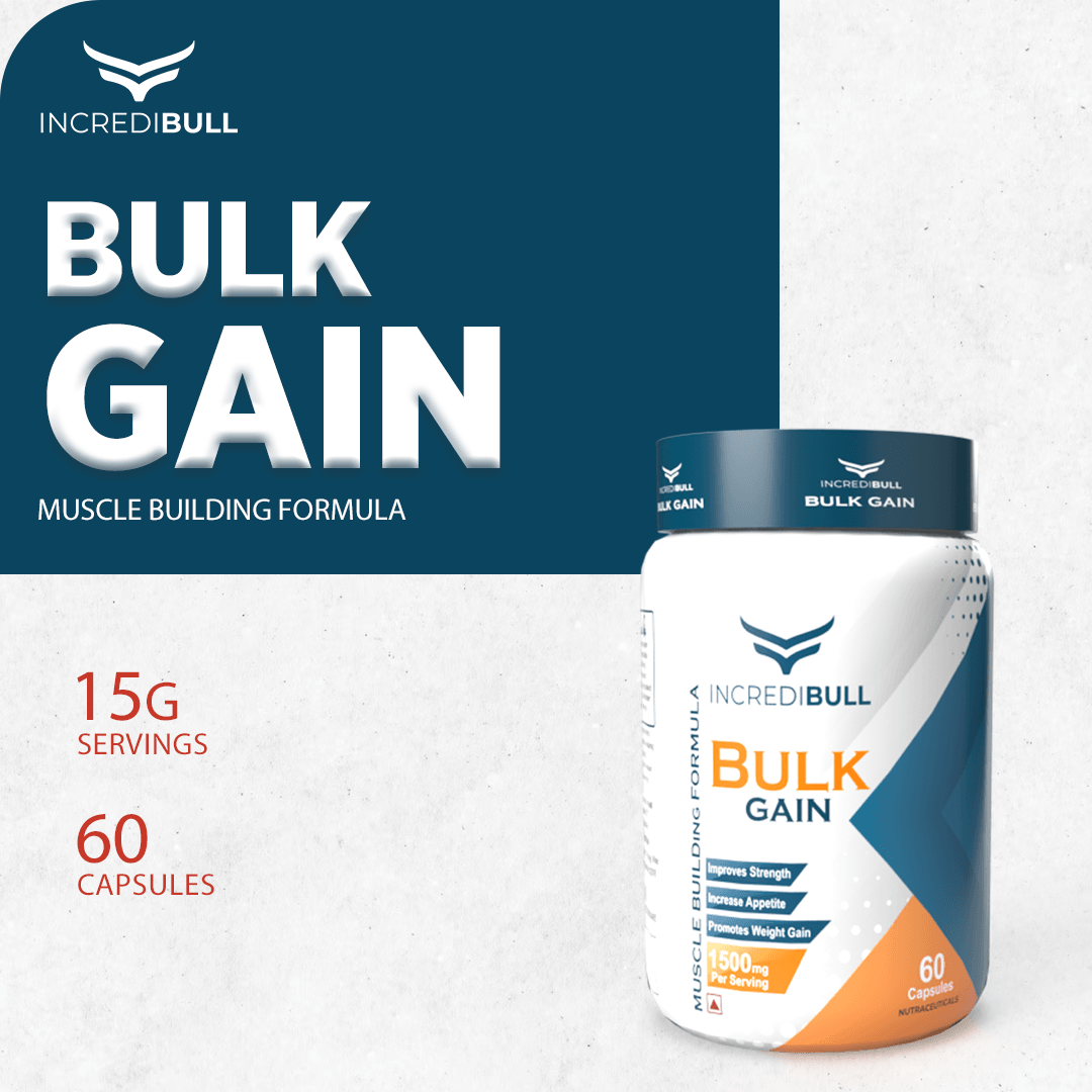 Bulk Gain Capsule | 15 G/Servings | 60 Servings - Quenchlabz