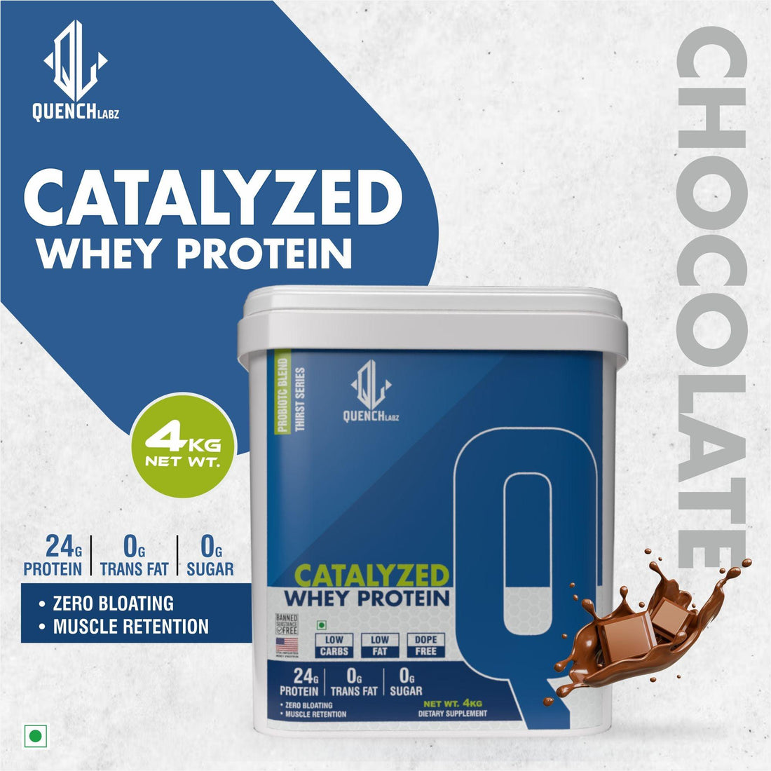 Catalyze Whey + L-Carnitine Liquid 450 ml - Quenchlabz