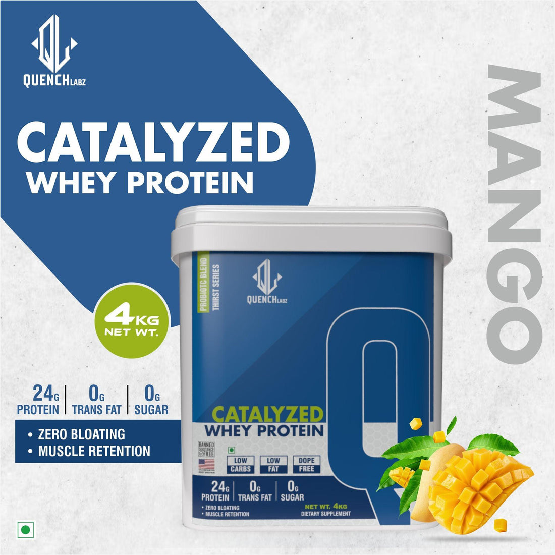 Catalyze Whey + L-Carnitine Liquid 450 ml - Quenchlabz