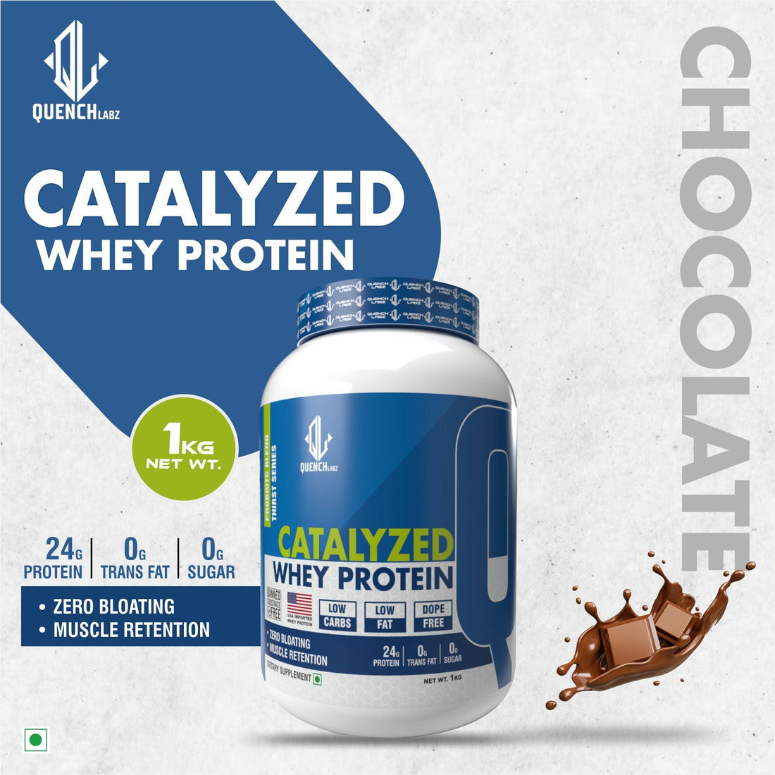 Catalyzed Whey Protein | 24 G Protein - Quenchlabz