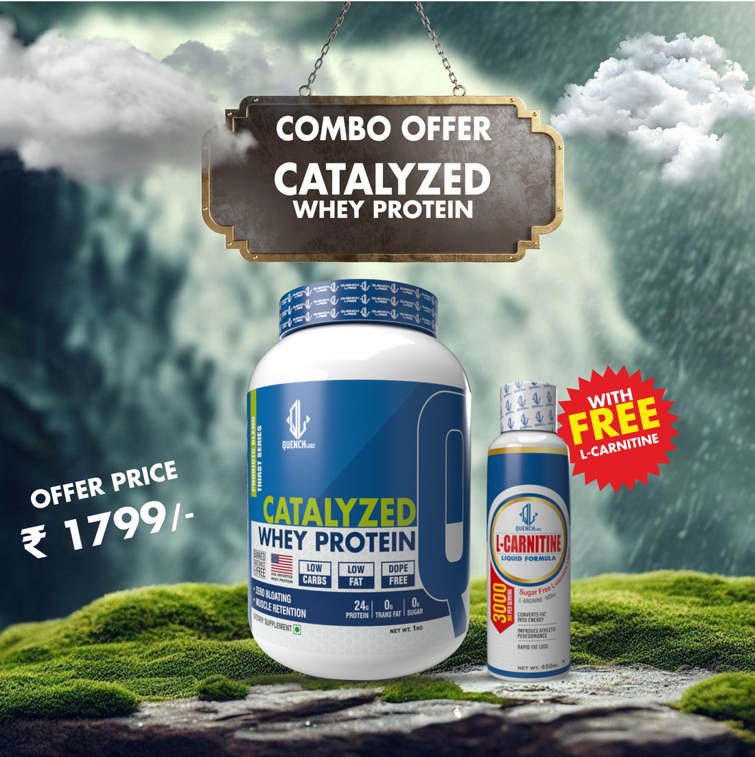 Catalyze Whey + L-Carnitine Liquid 450 ml