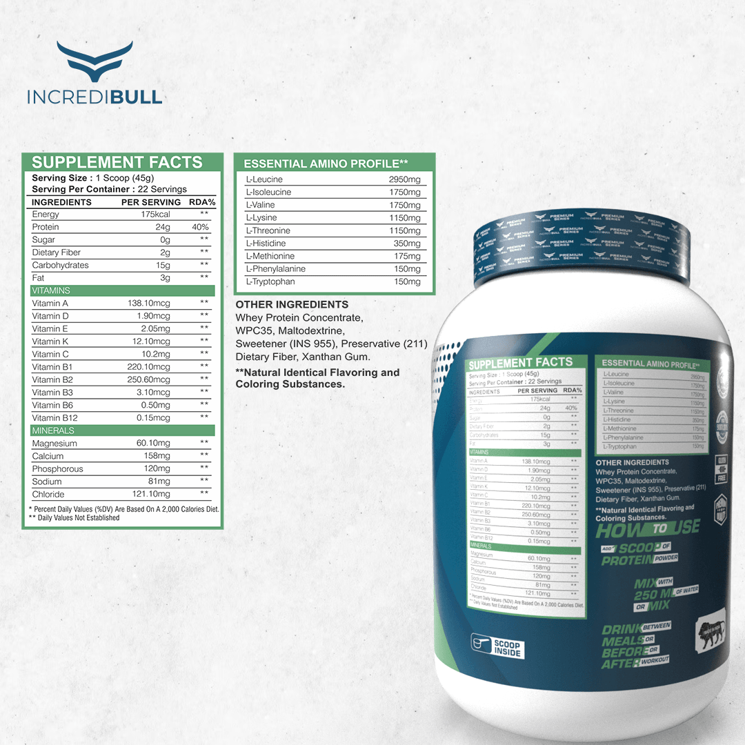 Essential Whey Protein | 24 G Protein - Quenchlabz