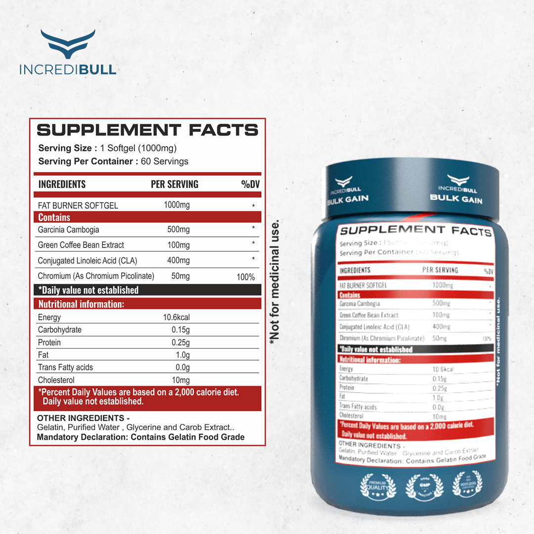 Fat Burner Softgels - Quenchlabz