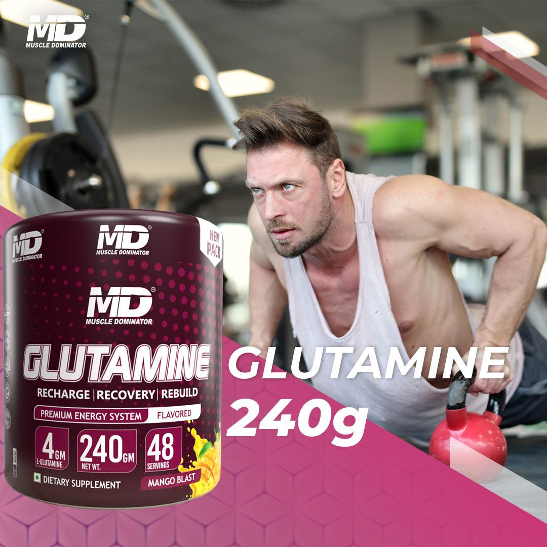 L-Glutamine Powder Glutamine - Quenchlabz