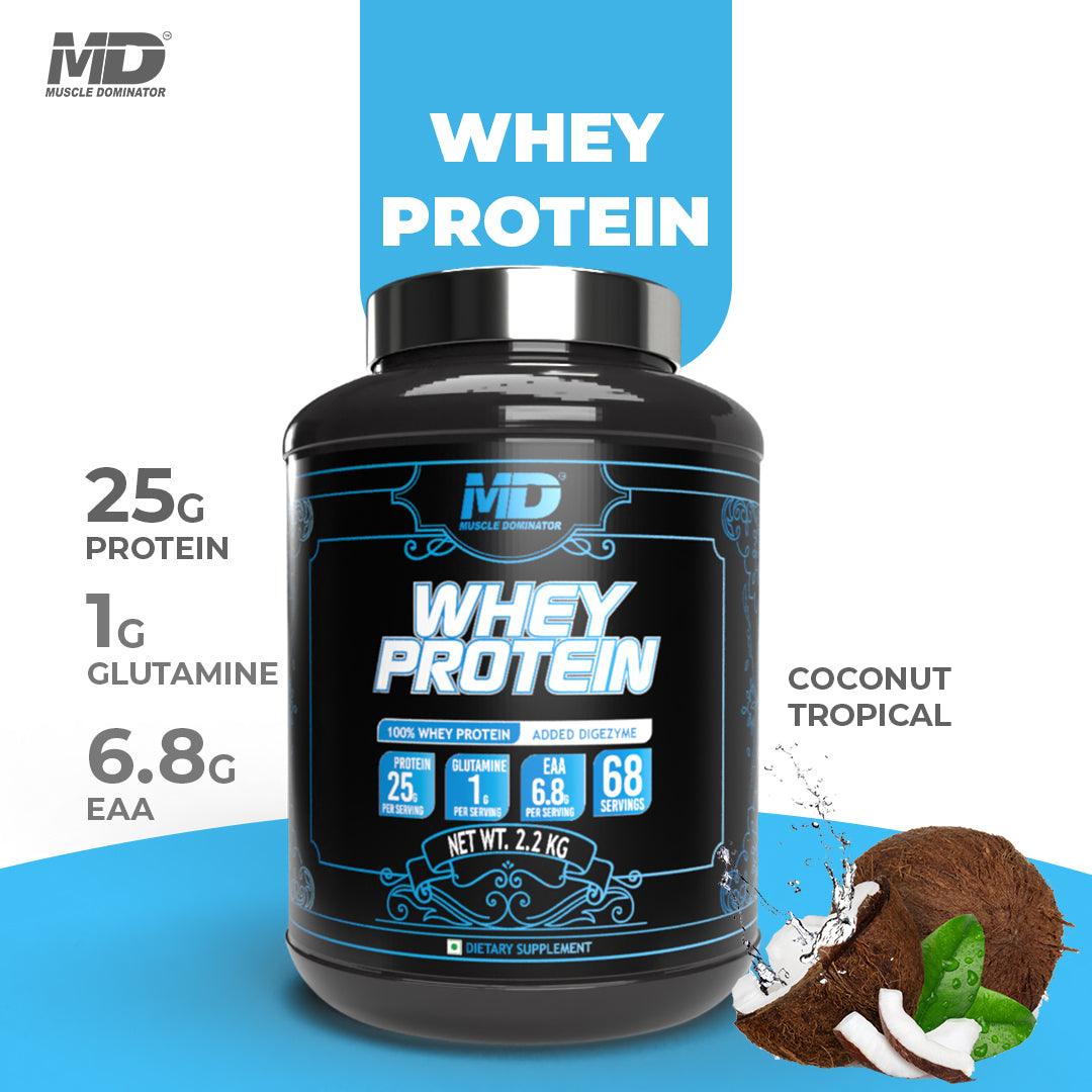 MD Black Series Whey Protein | 25G Protein | 1G Glutamine | 6.8G EAA - Quenchlabz