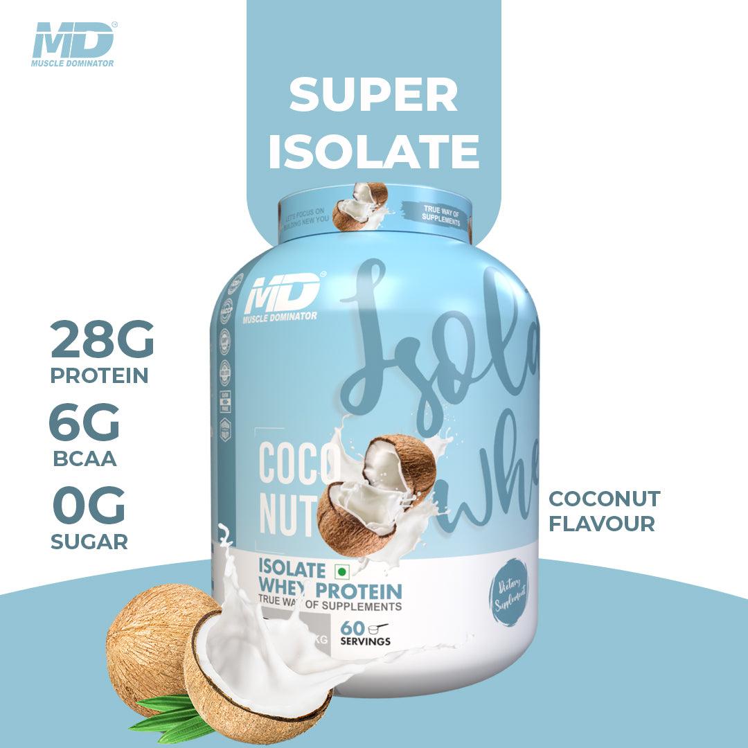 MD Isolate Whey Protein | 28 G Protein | 6 G BCAA - Quenchlabz