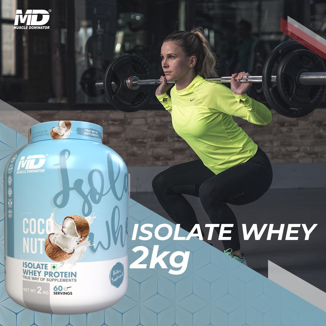 MD Isolate Whey Protein | 28 G Protein | 6 G BCAA - Quenchlabz