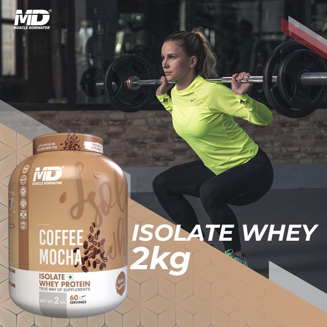 MD Isolate Whey Protein | 28 G Protein | 6 G BCAA - Quenchlabz