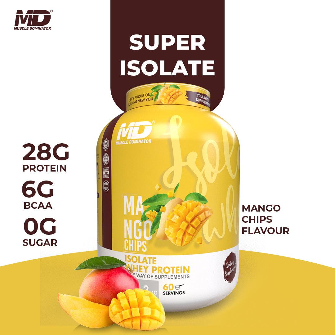 MD Isolate Whey Protein | 28 G Protein | 6 G BCAA - Quenchlabz